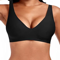 Quality Seamless Bare Versatile Everyday Jelly Push Up Bra For Under Tees factory