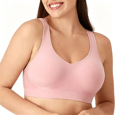 Quality Elastic Breathable Unnoticeable Wireless Jelly Push Up Bra For Daily Wear factory