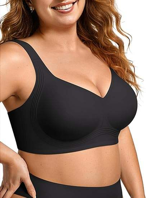 Quality Adjustable Convertible Support Wireless Jelly Strip Bra For Everyday Multi - Use factory