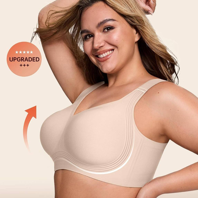 Quality Elastic Translucent Breathable Wireless Jelly Strip Bra For Everyday Multi - Sport factory