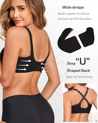 Quality Refreshing Adjustable Sporty Wireless Jelly Strip Bra For Home Workouts factory
