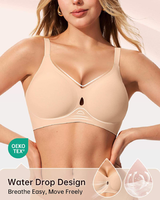 Quality Shaping Supportive Translucent Wireless Jelly Strip Bra For Daily Wear factory
