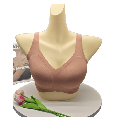 Quality Soft Breathable U - Back Wireless Jelly Strip Bra For Everyday factory