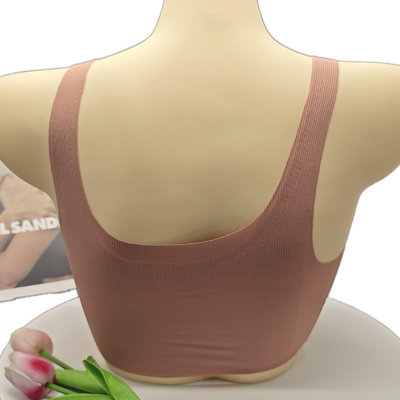 Quality Soft Breathable U - Back Wireless Jelly Strip Bra For Everyday factory