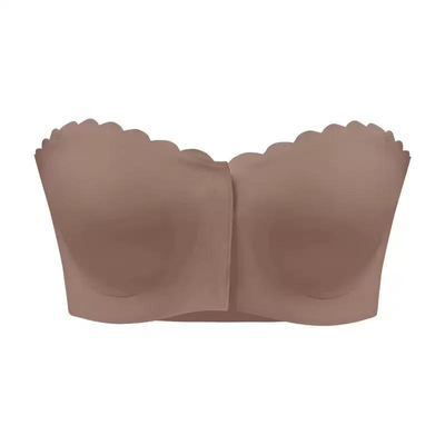 Quality Stretchy Invisible Everyday Wireless Jelly Strip Bra For Layering Under Tees factory