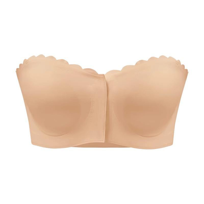 Quality Stretchy Invisible Everyday Wireless Jelly Strip Bra For Layering Under Tees factory