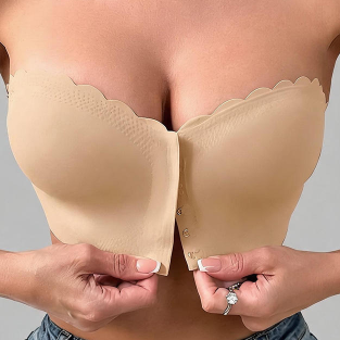 Quality Stretchy Invisible Everyday Wireless Jelly Strip Bra For Layering Under Tees factory