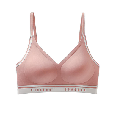 Quality Seamless Fitted Sporty Breathable Wireless Jelly Strip Bra For Layering factory