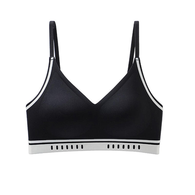 Quality Seamless Fitted Sporty Breathable Wireless Jelly Strip Bra For Layering factory