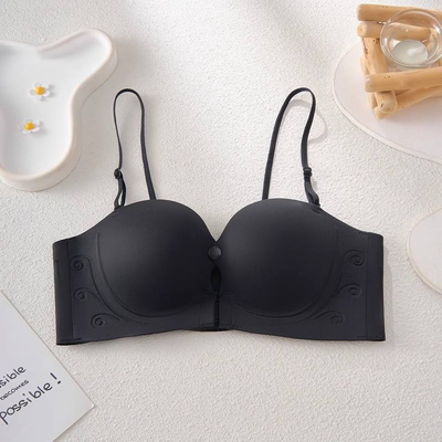 Quality Unnoticeable Fitted Everyday Wireless Jelly Strip Bra For Under Tees factory