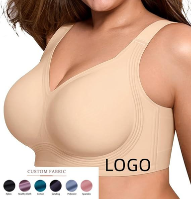 Quality Breathable U - Back Weightless Wireless Jelly Strip Bra For Everyday factory