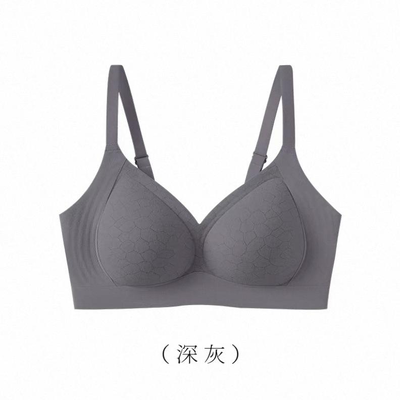 Quality Shaping Comfy Breathable Wireless Jelly Strip Bra For All - Day Wear factory