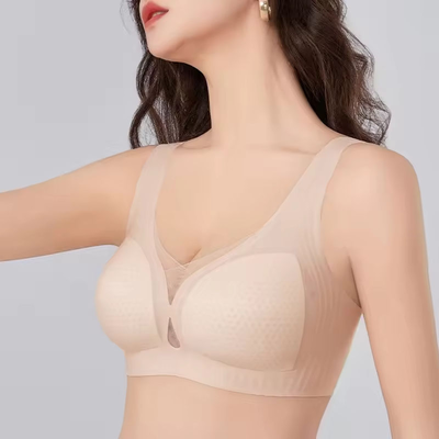 Quality Breathable Quick - Dry Sporty Wireless Jelly Strip Bra For Multi - Sport factory