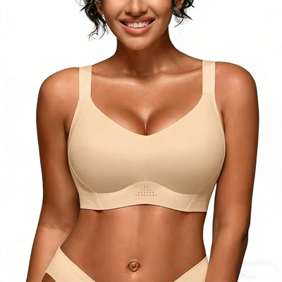 Quality Fitted Translucent Everyday Wireless Jelly Strip Bra For Lounge Sleep factory