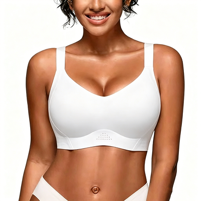 Quality Fitted Translucent Everyday Wireless Jelly Strip Bra For Lounge Sleep factory