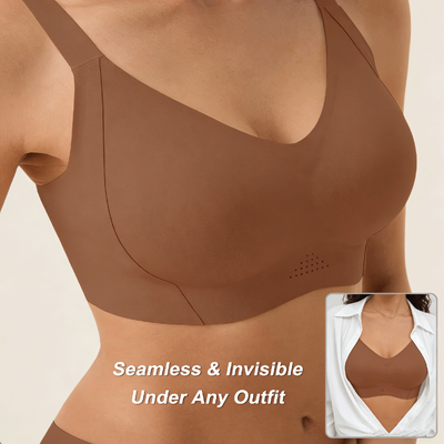Quality Fitted Translucent Everyday Wireless Jelly Strip Bra For Lounge Sleep factory