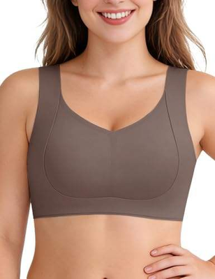 Quality Resilient Supportive Translucent Wireless Jelly Strip Bra For Daily Wear factory