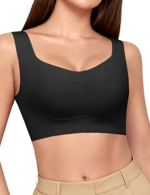 Quality Resilient Supportive Translucent Wireless Jelly Strip Bra For Daily Wear factory