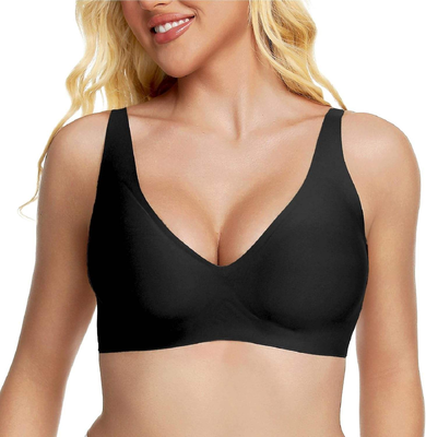 Quality Bare Support Breathable Everyday Wireless Jelly Strip Bra For Sport factory