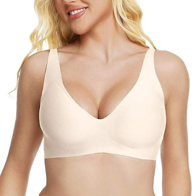 Quality Bare Support Breathable Everyday Wireless Jelly Strip Bra For Sport factory