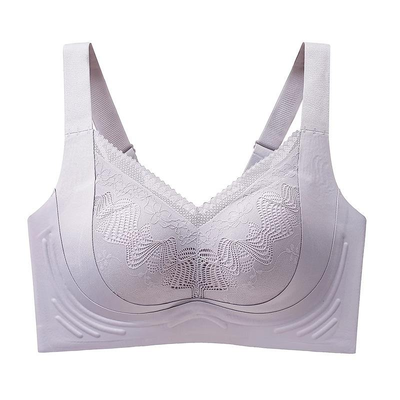Quality Elegant Elastic Shaping Support Wireless Jelly Strip Bra For Everyday factory