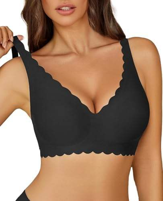 Quality Elastic Support Unnoticeable Wireless Jelly Strip Bra For Under Tees factory