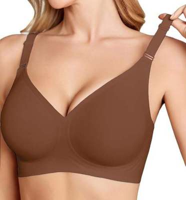 Quality Breathable Invisible Everyday Wireless Jelly Strip Bra For Layering factory