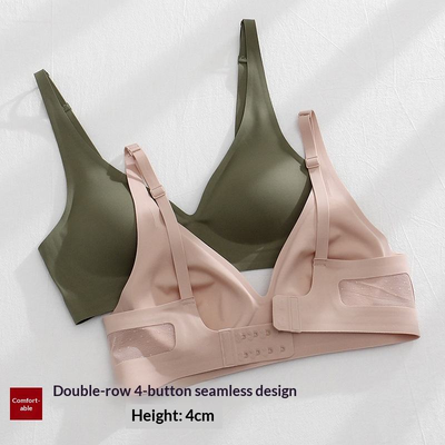 Quality Translucent Stretchy Seamless Wireless Jelly Strip Bra For Lounge Sleep factory