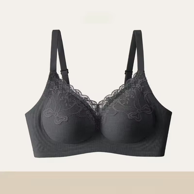 Quality Elegant Breathable Support Wireless Jelly Strip Bra For Daily Wear factory
