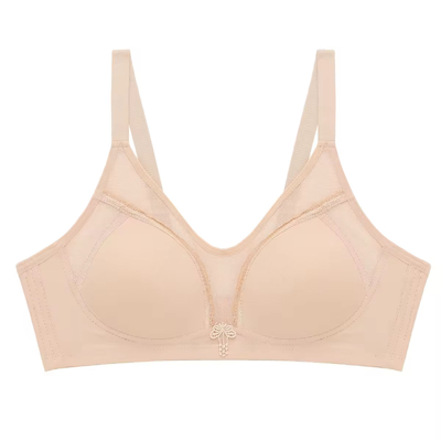 Quality Breathable Bare Unnoticeable Wireless Jelly Strip Bra For Everyday Multi - Sport factory