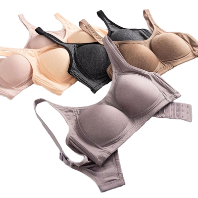 Quality Breathable Bare Unnoticeable Wireless Jelly Strip Bra For Everyday Multi - Sport factory