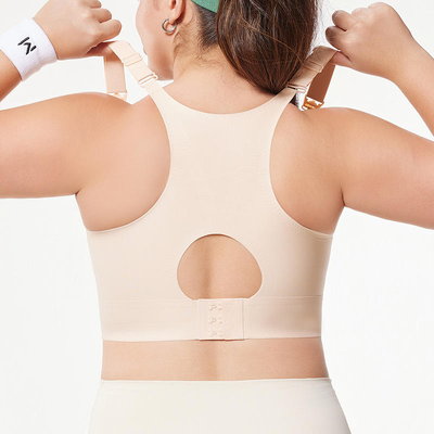 Quality Racerback Everyday Weightless Wireless Jelly Strip Bra For Multi - Sport factory
