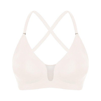 Quality Ventilated Elastic Supportive Wireless Jelly Strip Bra For All - Day Wear factory