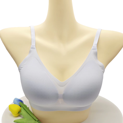 Quality Breathable Unshifting Versatile Wireless Jelly Strip Bra For Daily Wear factory