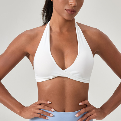 Quality Stretchy Quick - Dry Breathable Sport Wire Free Bra For Yoga Pilates factory