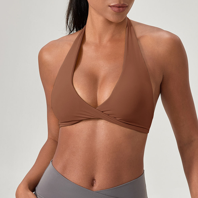 Quality Stretchy Quick - Dry Breathable Sport Wire Free Bra For Yoga Pilates factory