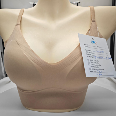 Quality Breathable Elastic Unnoticeable Sport Wire Free Bra For Everyday factory