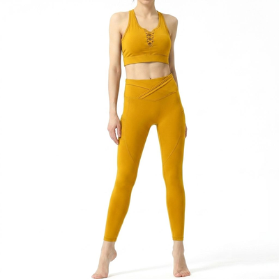 Quality Racerback Versatile Quick - Dry Sleek Sport Wire Free Bra For Pilates factory