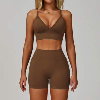 Quality Durable Fresh Flattering Stable Sport Wire Free Bra For Everyday factory