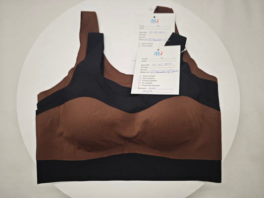 Quality Seamless Breathable Elastic Translucent Sport Wire Free Bra For Everyday factory