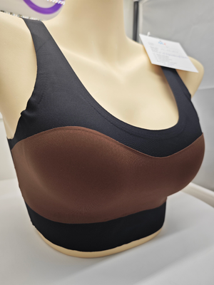 Quality Seamless Breathable Elastic Translucent Sport Wire Free Bra For Everyday factory