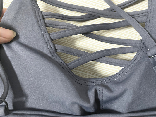 Quality Versatile Supportive Strappy Firm Sport Wire Free Bra For Home Workouts factory