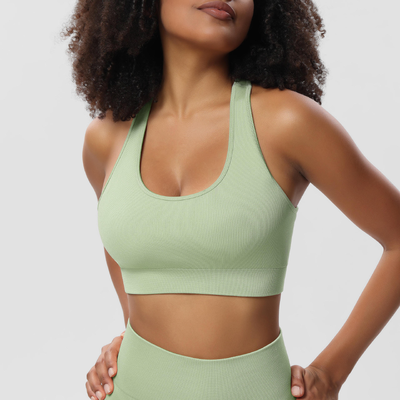 Quality Supportive Versatile Everyday Sport Wire Free Bra For Home Workouts factory