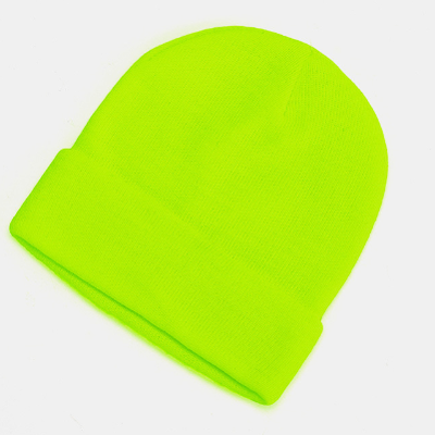 Quality  Unisex Plain Solid Warm Hat Acrylic Knit Beanie For Winter Use factory