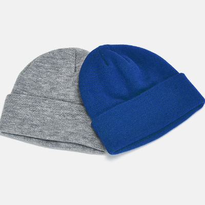 Quality  Unisex Plain Solid Warm Hat Acrylic Knit Beanie For Winter Use factory