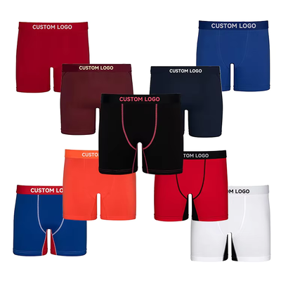 Quality Sleek Performance Fitting Men's Breathable Boxer Briefs For Running factory