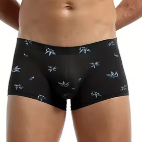 Quality Carefree Performance Elastic Men's Breathable Boxer Briefs For Running factory