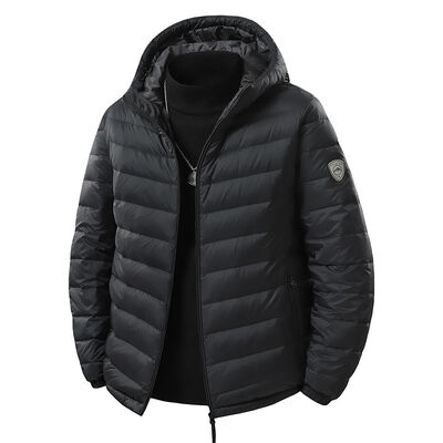 Quality Windproof Lightweight Hooded Sports Down Coat for Winter Outdoor Activities factory