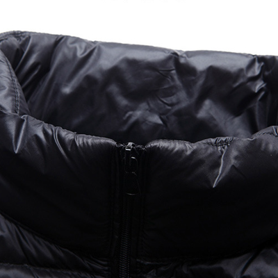 Quality Windproof Lightweight Down Vest with Stand-Up Collar for Outdoor Activities factory