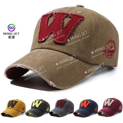Quality Breathable Adjustable Fit Baseball Cap with Raised 3D Embroidery for Outdoor Sports factory